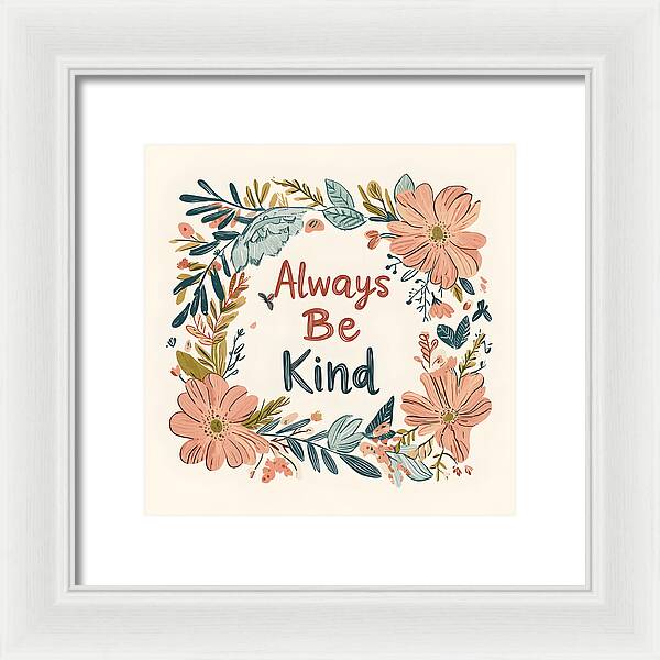 A Gentle Reminder - Framed Print