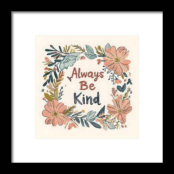 A Gentle Reminder - Framed Print