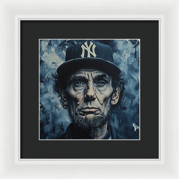 Abe in the Bronx - Framed Print