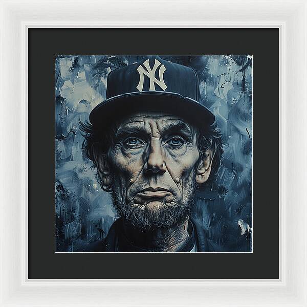 Abe in the Bronx - Framed Print