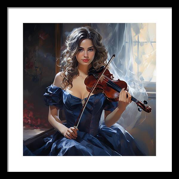 Alluring Harmony - Framed Print