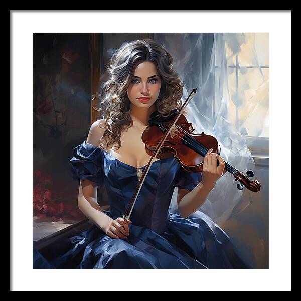 Alluring Harmony - Framed Print