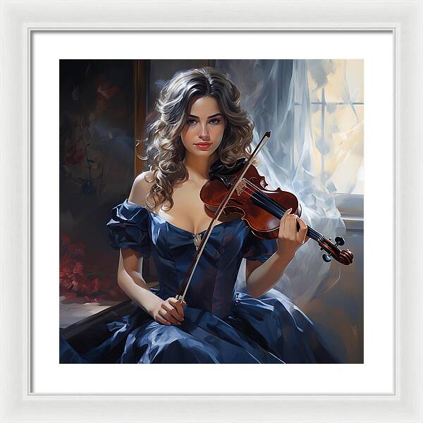 Alluring Harmony - Framed Print