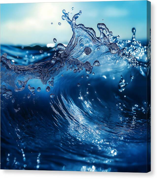 Aquatic Mirage - Canvas Print