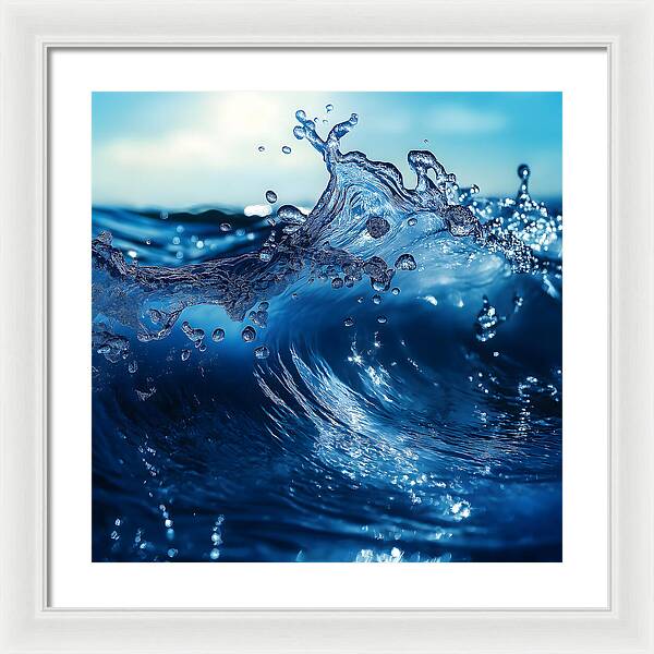 Aquatic Mirage - Framed Print