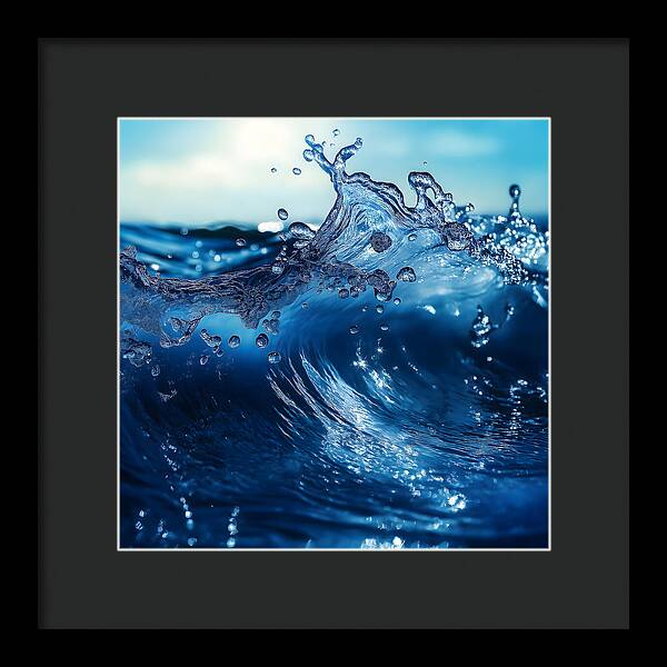 Aquatic Mirage - Framed Print