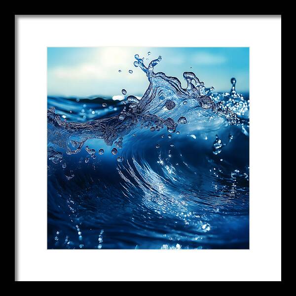 Aquatic Mirage - Framed Print