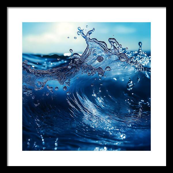 Aquatic Mirage - Framed Print