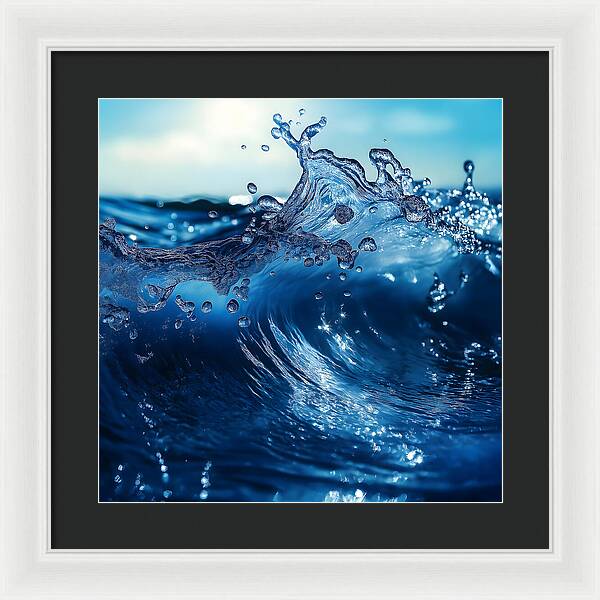 Aquatic Mirage - Framed Print