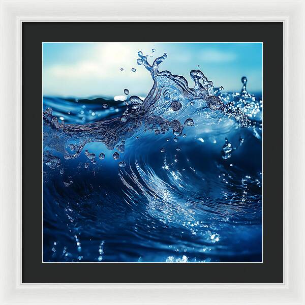 Aquatic Mirage - Framed Print