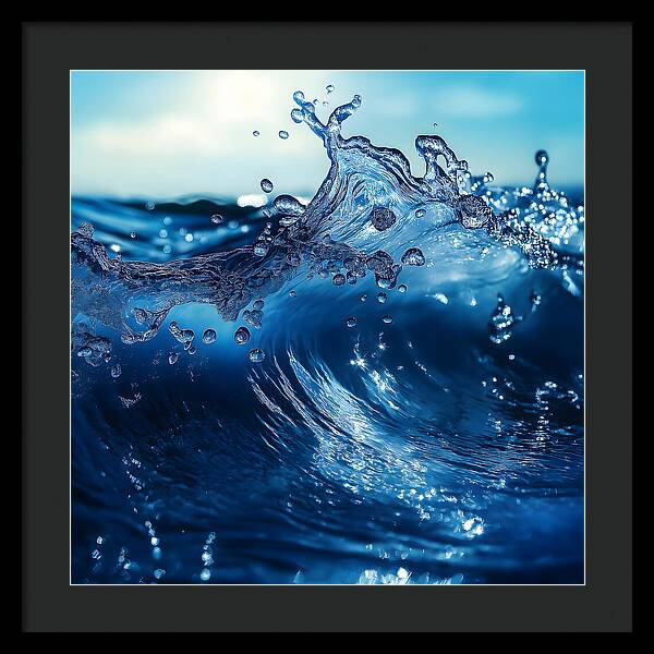 Aquatic Mirage - Framed Print