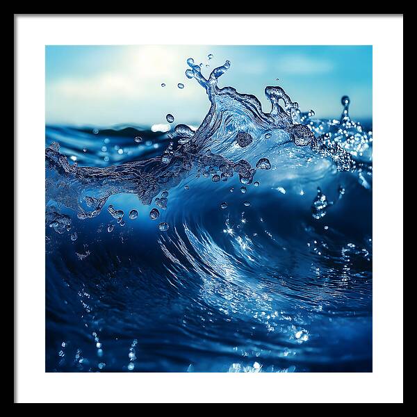 Aquatic Mirage - Framed Print