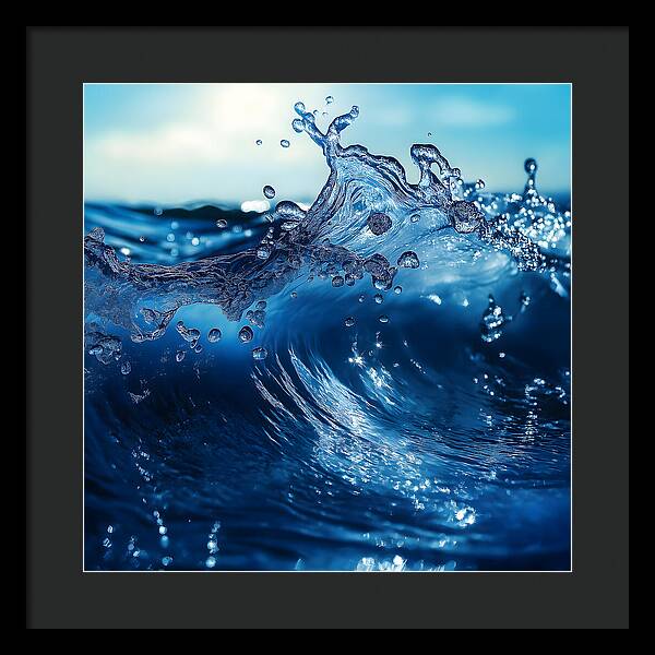 Aquatic Mirage - Framed Print