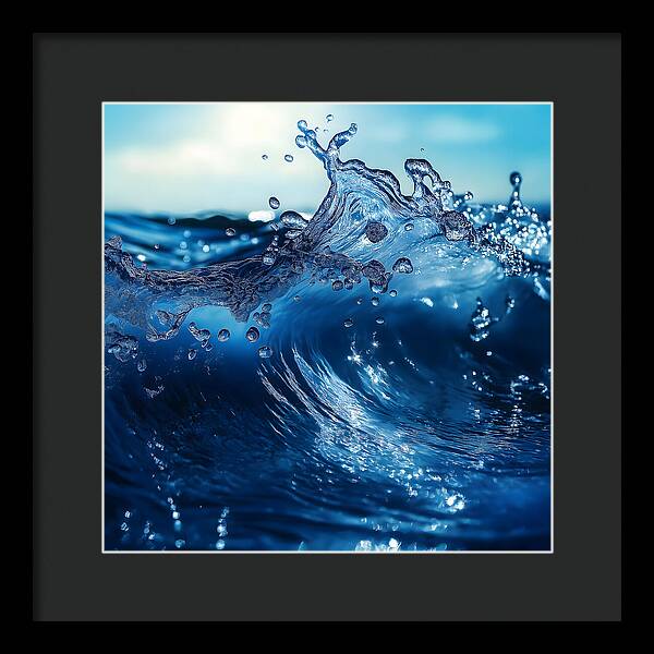 Aquatic Mirage - Framed Print