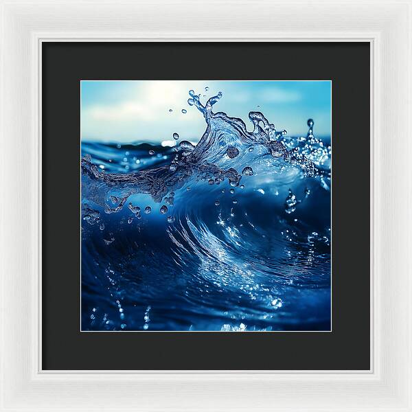 Aquatic Mirage - Framed Print