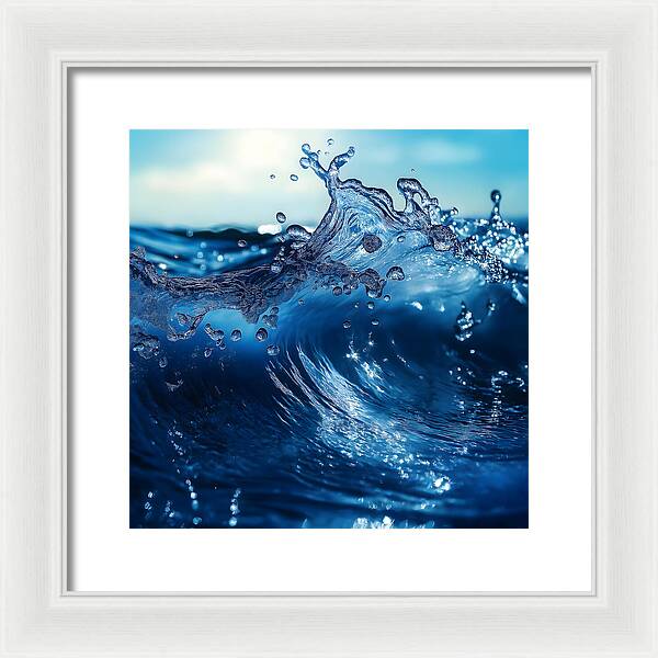 Aquatic Mirage - Framed Print