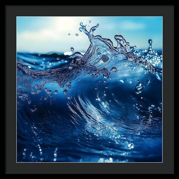 Aquatic Mirage - Framed Print