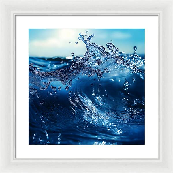 Aquatic Mirage - Framed Print