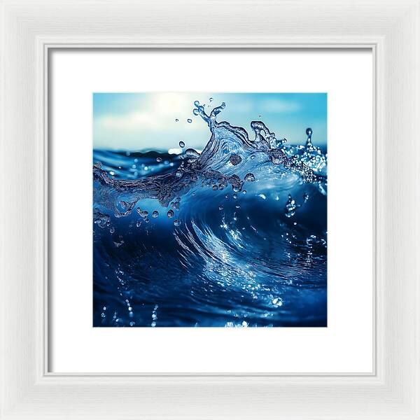 Aquatic Mirage - Framed Print