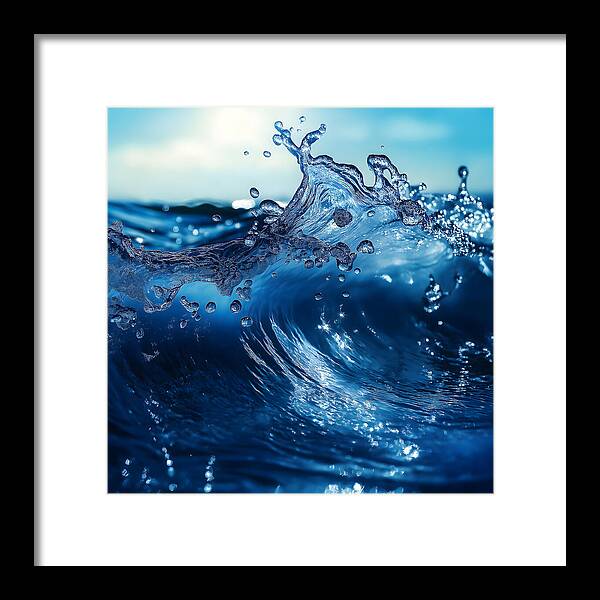 Aquatic Mirage - Framed Print