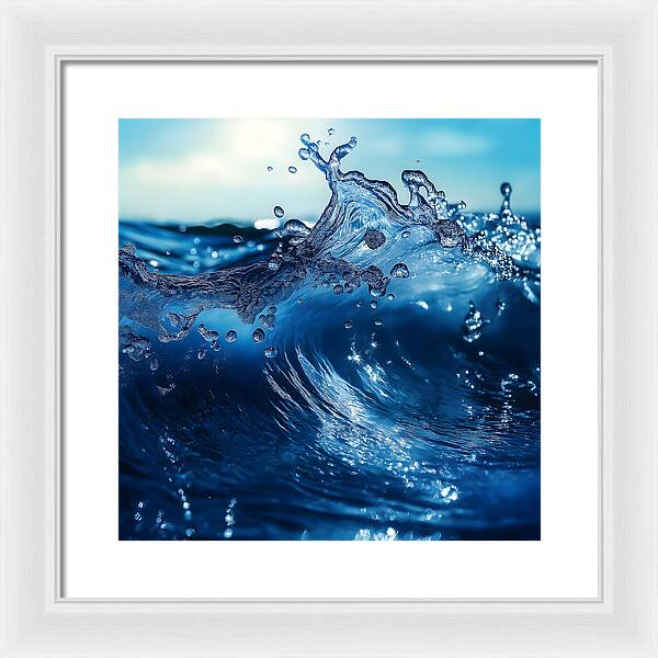 Aquatic Mirage - Framed Print