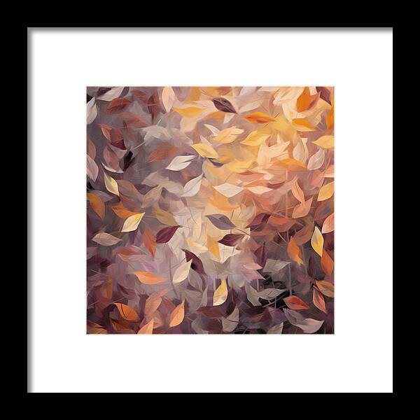 Autumn's Purple Overture - Framed Print