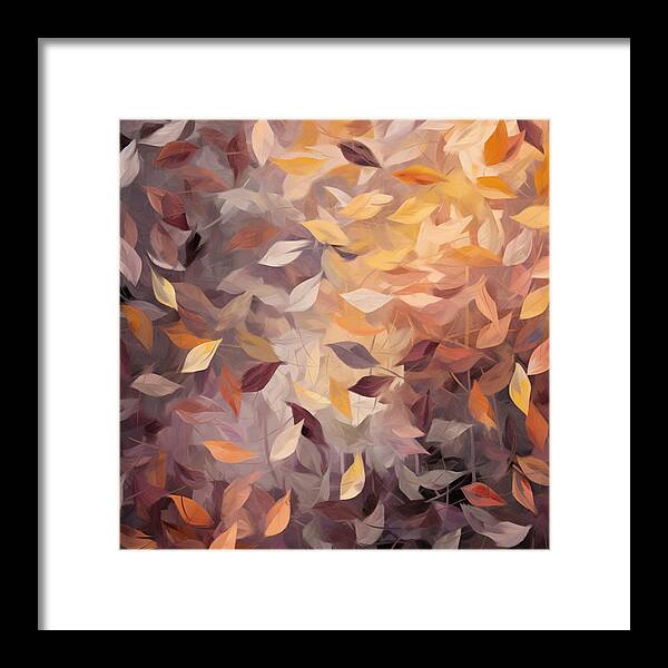 Autumn's Purple Overture - Framed Print