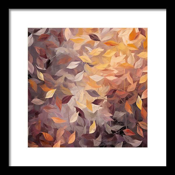 Autumn's Purple Overture - Framed Print