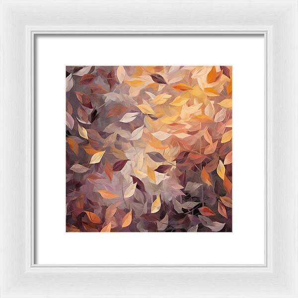 Autumn's Purple Overture - Framed Print