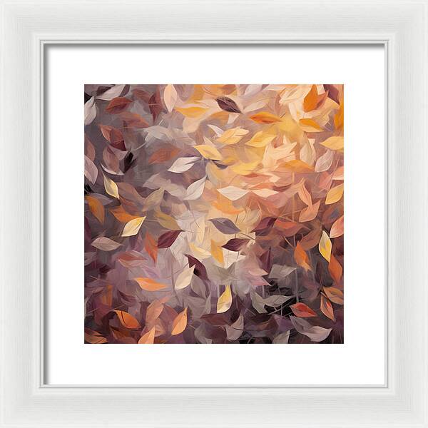 Autumn's Purple Overture - Framed Print