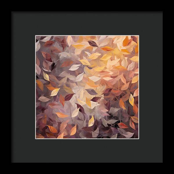 Autumn's Purple Overture - Framed Print