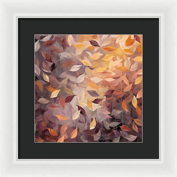 Autumn's Purple Overture - Framed Print