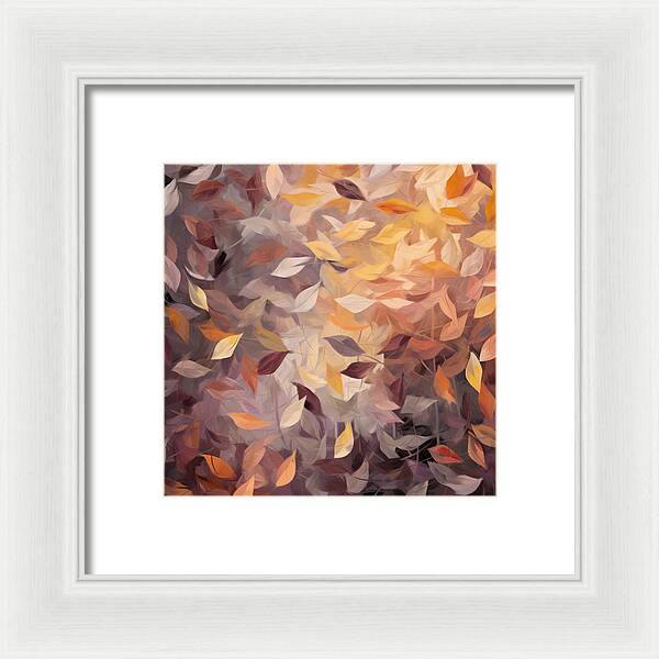 Autumn's Purple Overture - Framed Print