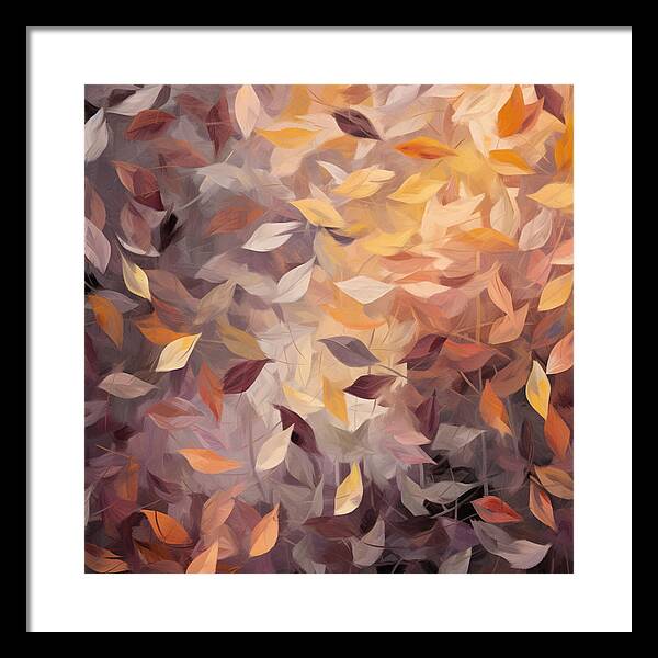 Autumn's Purple Overture - Framed Print