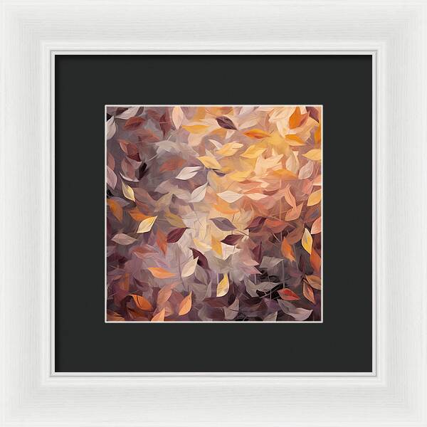 Autumn's Purple Overture - Framed Print