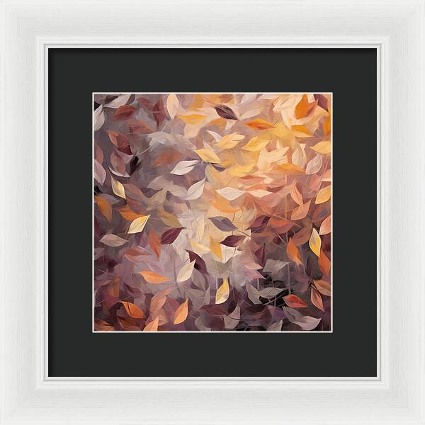 Autumn's Purple Overture - Framed Print