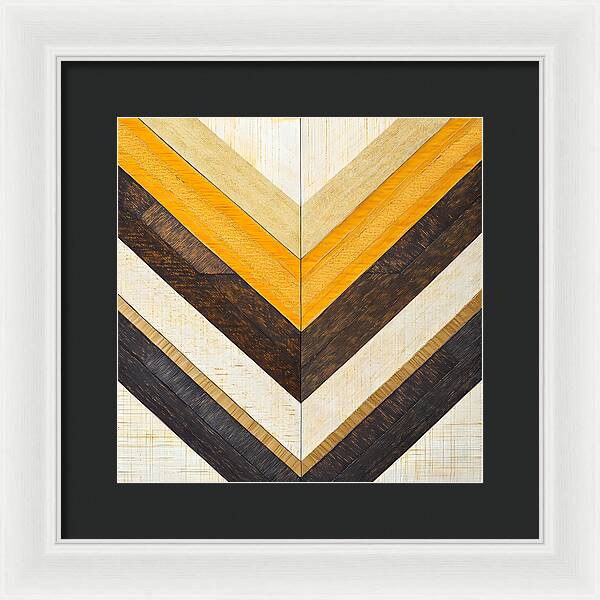 Burnished Angles - Framed Print