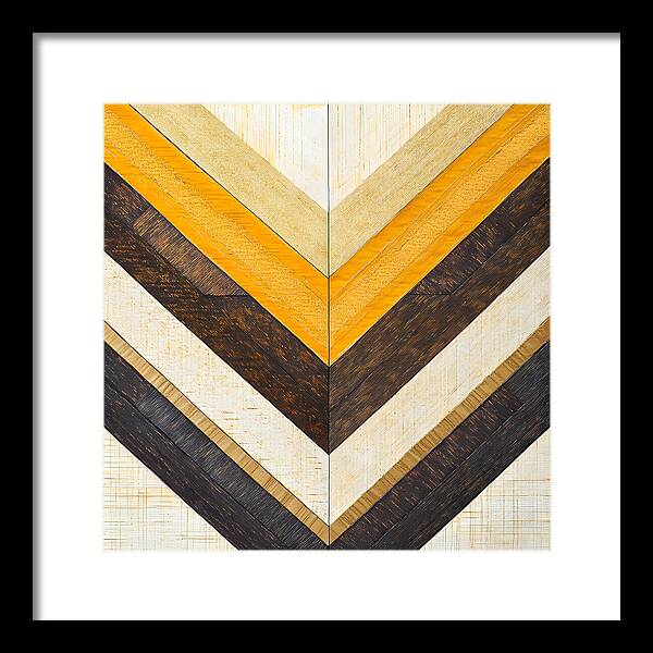 Burnished Angles - Framed Print