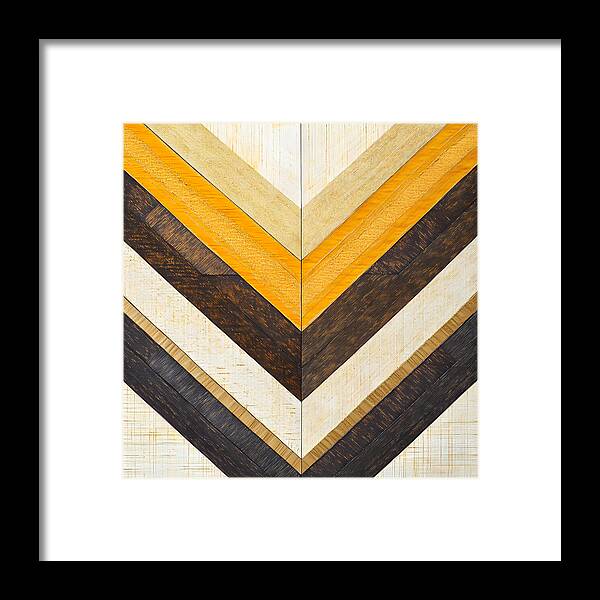 Burnished Angles - Framed Print