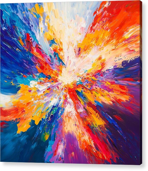 Burst of Creation - Acrylic Print