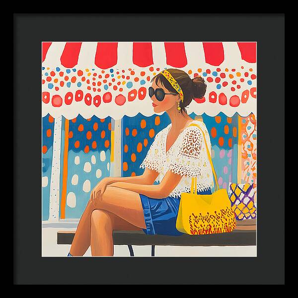 Casual Sophistication - Framed Print