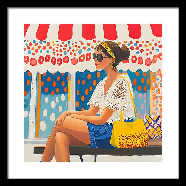 Casual Sophistication - Framed Print