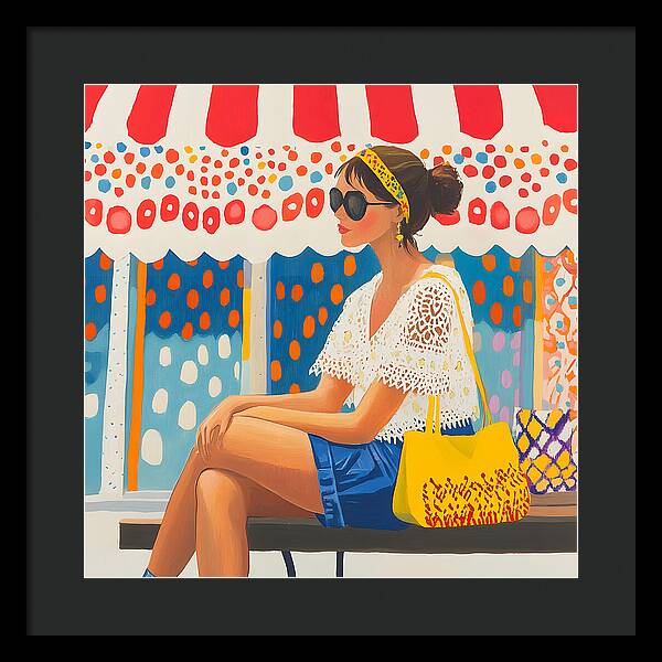 Casual Sophistication - Framed Print