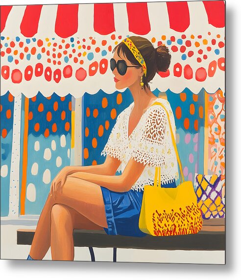 Casual Sophistication - Metal Print