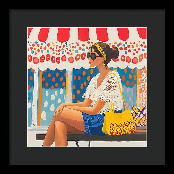 Casual Sophistication - Framed Print