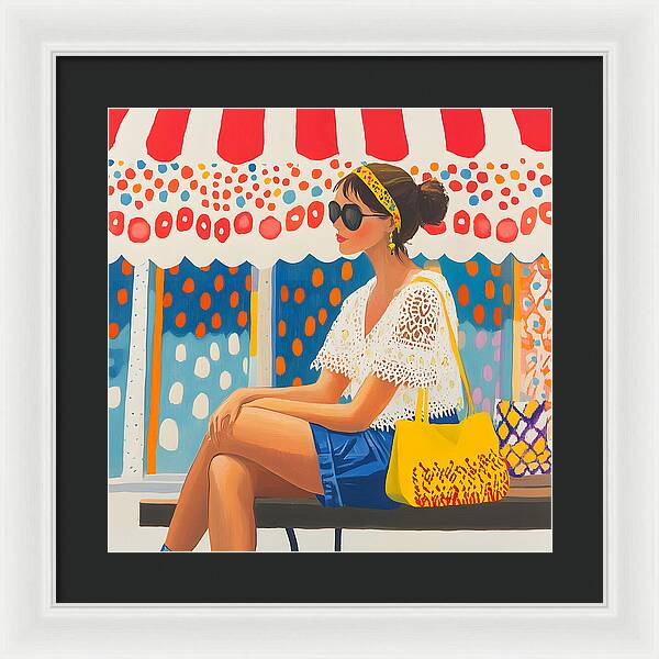 Casual Sophistication - Framed Print