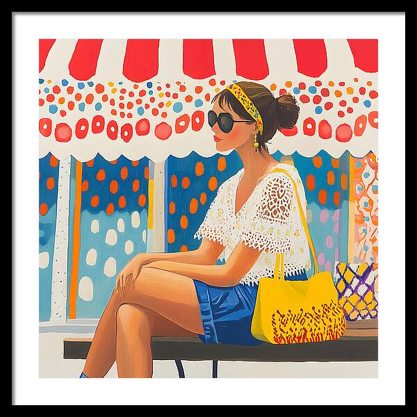 Casual Sophistication - Framed Print