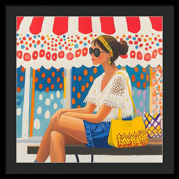 Casual Sophistication - Framed Print