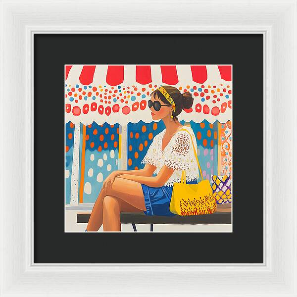 Casual Sophistication - Framed Print