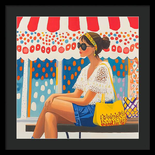 Casual Sophistication - Framed Print